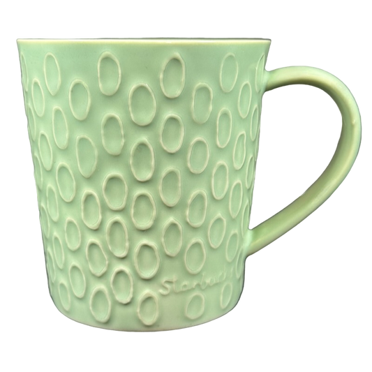 Design House Stockholm Embossed Green Ovals Mug Starbucks