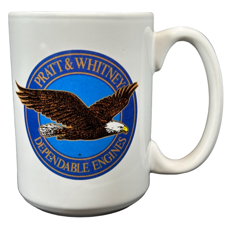 Pratt & Whitney Dependable Engines I Love The Smell Of Jet Fuel In The Morning Mug