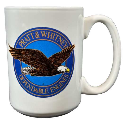 Pratt & Whitney Dependable Engines I Love The Smell Of Jet Fuel In The Morning Mug