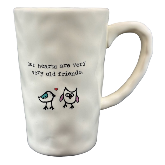 Our Hearts Are Very Very Old Friends Birds Mug Natural Life