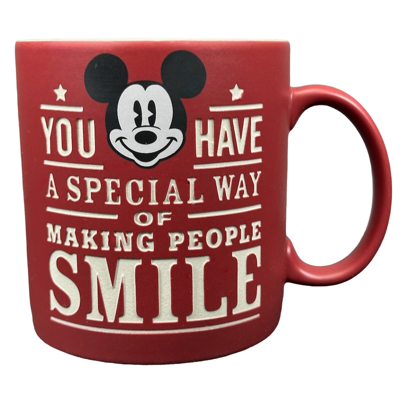 Mickey Mouse Walt Disney World You Have A Special Way Of Making People Smile Etched Disney Parks Mug