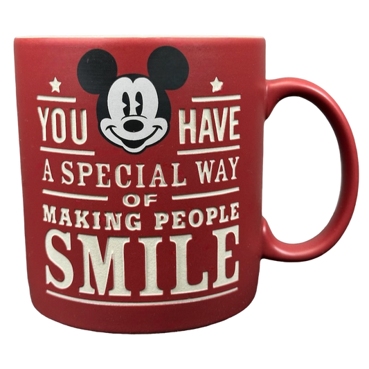 Mickey Mouse Walt Disney World You Have A Special Way Of Making People Smile Etched Disney Parks Mug
