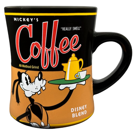Mickey's Really Swell Coffee All Method Grind Goofy Mug Disney Parks