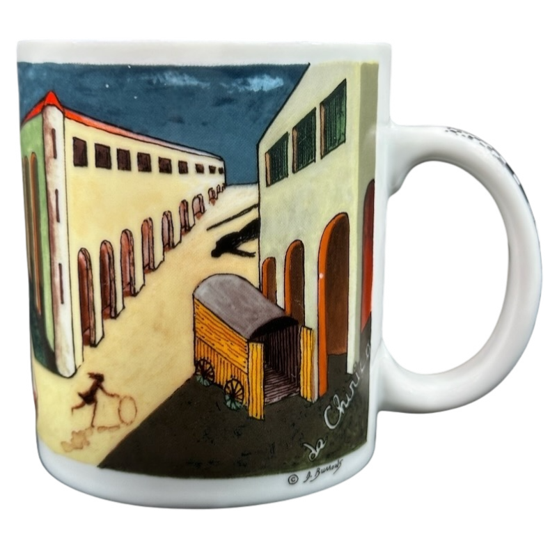 Mystery And Melancholy Of A Street Giorgio de Chirico Masters Collection D Burrows Mug Chaleur