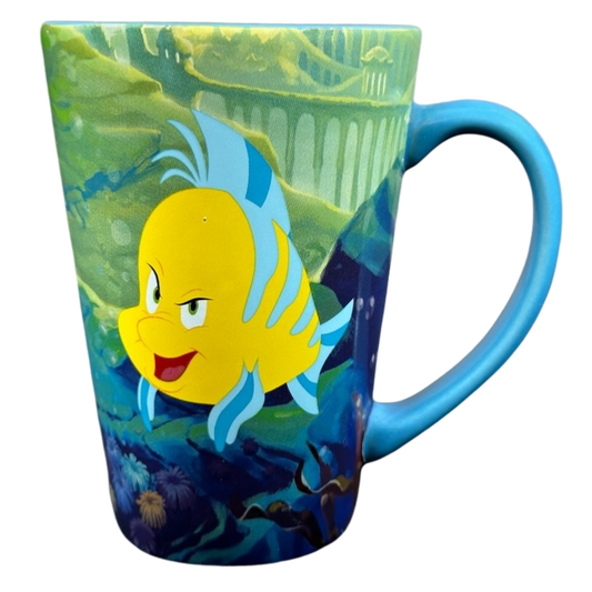 Flounder The Little Mermaid I'm Not A Guppy! Mug Disney