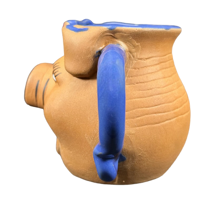 Pig Head Vintage 3D Figural Pottery Mug