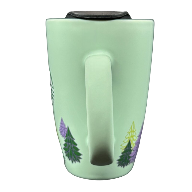 Green And White Siren Christmas Pine Trees 12oz Travel Mug 2020 Starbucks