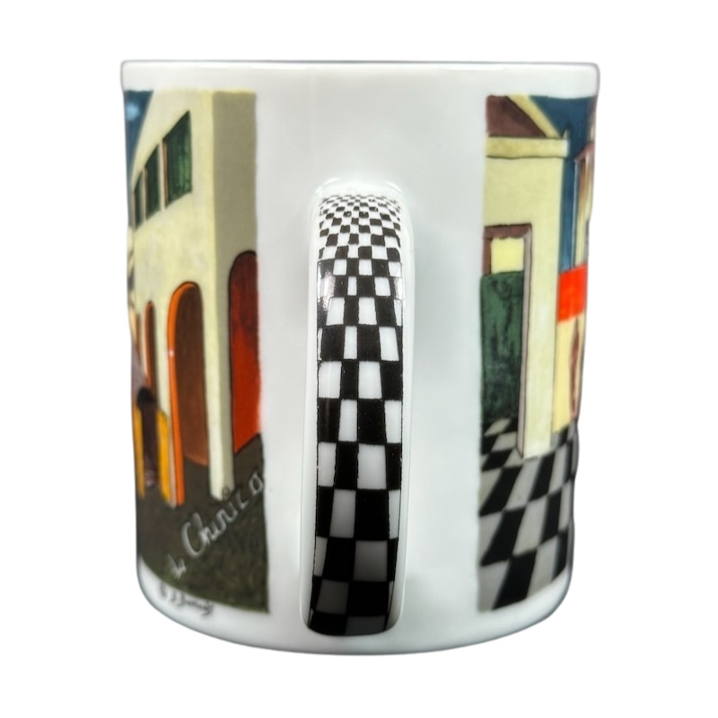 Mystery And Melancholy Of A Street Giorgio de Chirico Masters Collection D Burrows Mug Chaleur