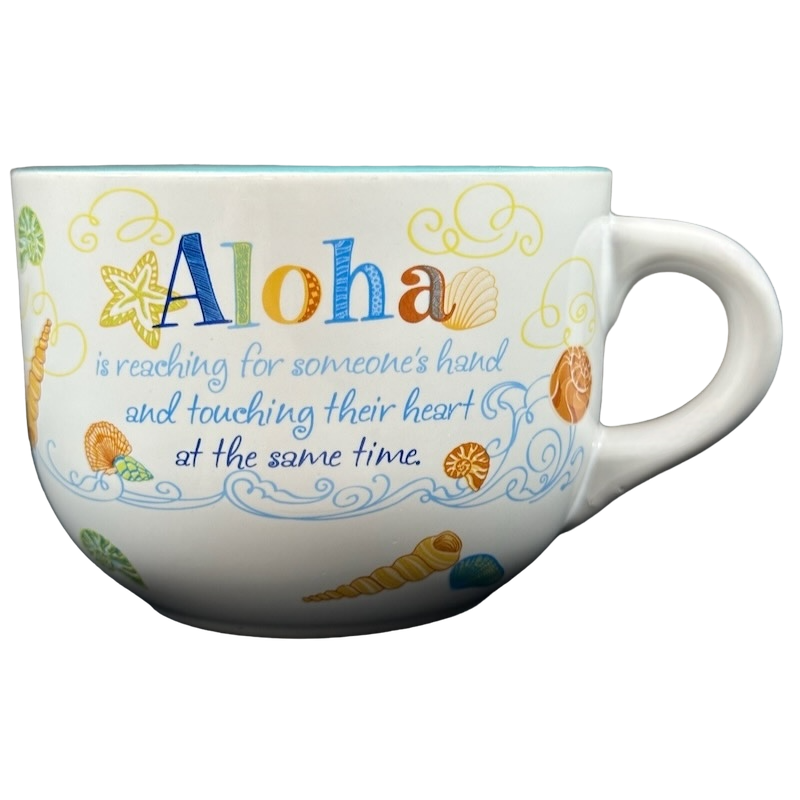 Aloha Is Oversized Mug Island Heritage