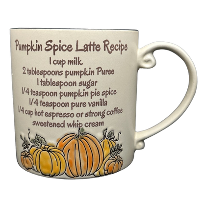 Pumpkin Spice Latte Recipe Mug Spectrum Designz