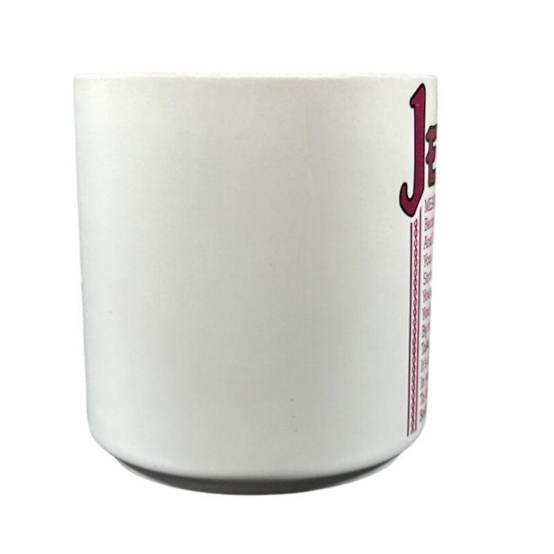 JERRY Poetry Name Taupe Interior Mug Papel