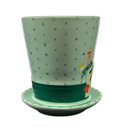 Alice In Wonderland Mad Tea Party 10/6 3D Figural Hat Mug Disney Parks