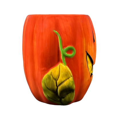 Halloween Pumpkin Susan Winget 3D Figural Mug Certified International