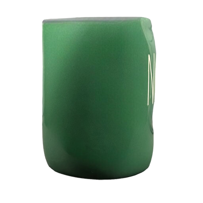 Rae Dunn Artisan Collection NOEL Green Mug Green Inside Magenta