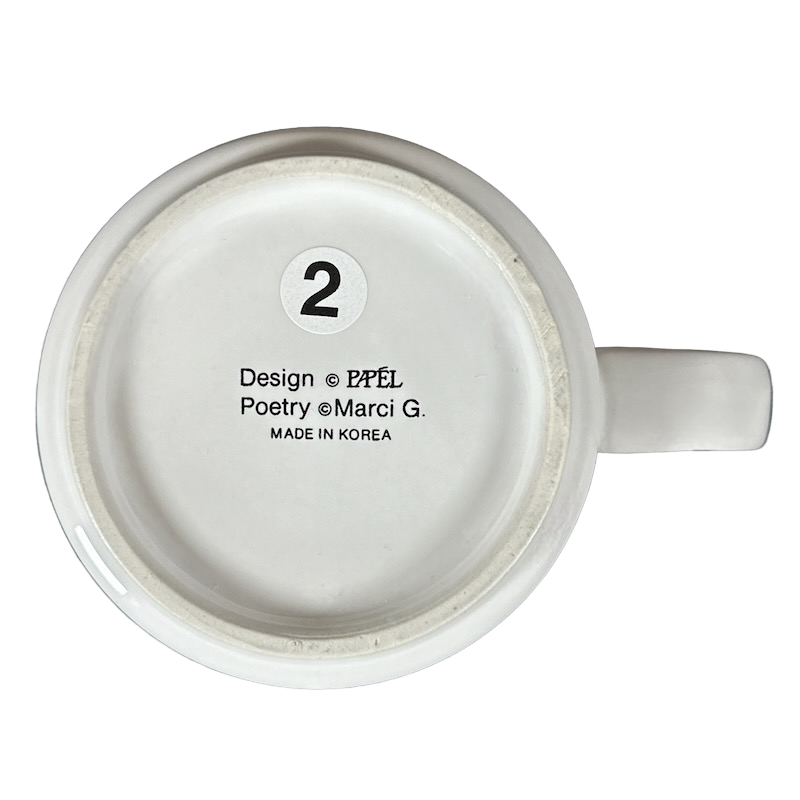 JERRY Poetry Name Taupe Interior Mug Papel