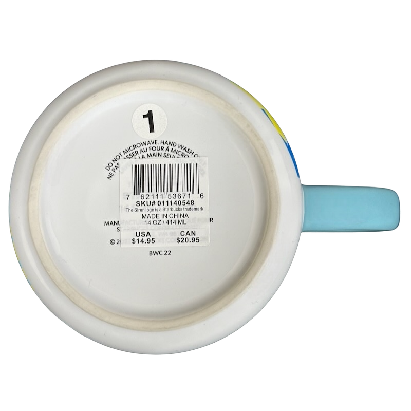 bee starbucks cups Citrus Floral Bee 14oz Mug 2023 Starbucks – Mug Barista