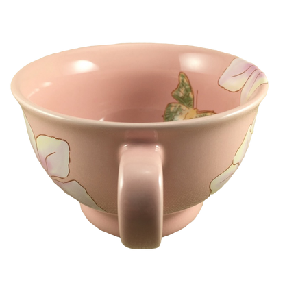 Sleeping Beauty Aurora Flowers Butterflies Pink Mug Disney Store