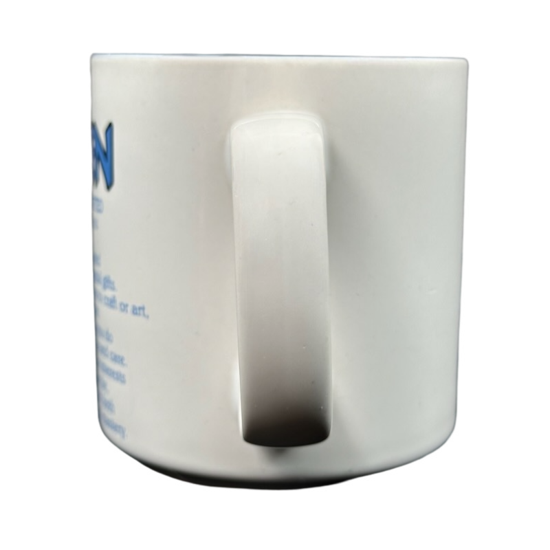 JOHN Poetry Name Blue Interior Mug Papel