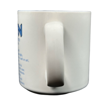 JOHN Poetry Name Blue Interior Mug Papel