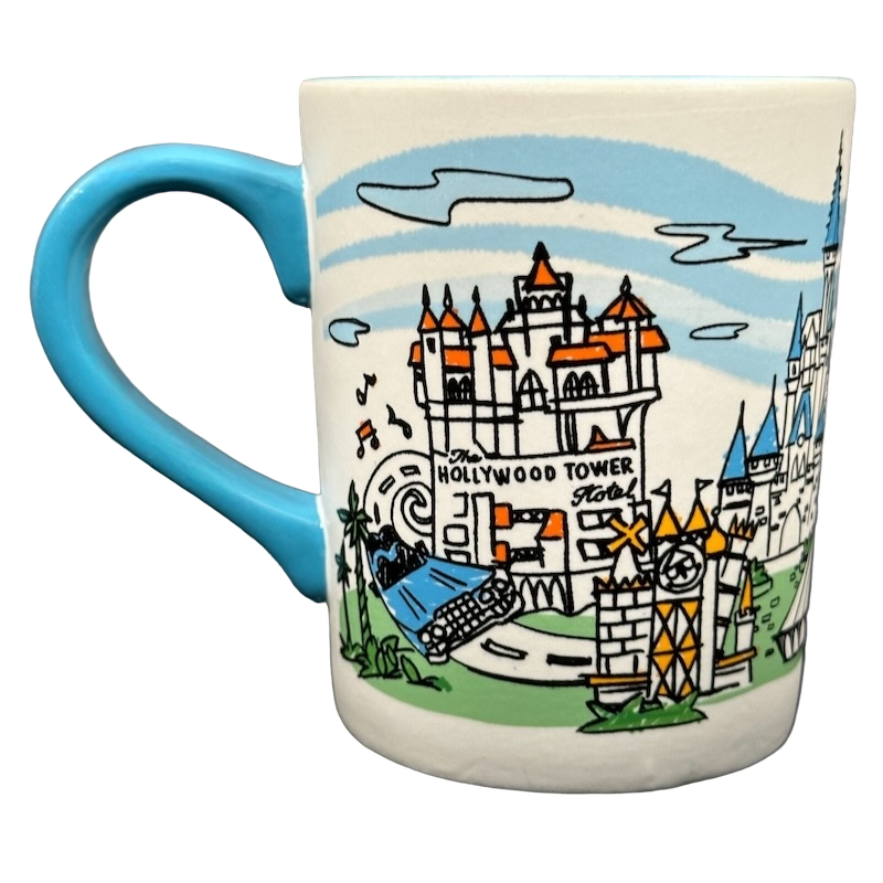 Walt Disney World Skyline 4 Parks Mug Disney Parks