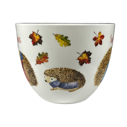 Sweater Weather Hedgehogs Mug Harvest Green Studio