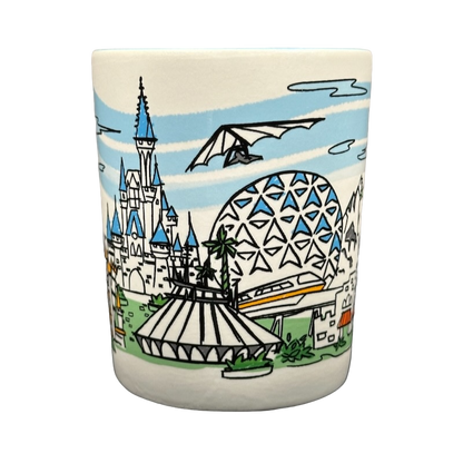 Walt Disney World Skyline 4 Parks Mug Disney Parks