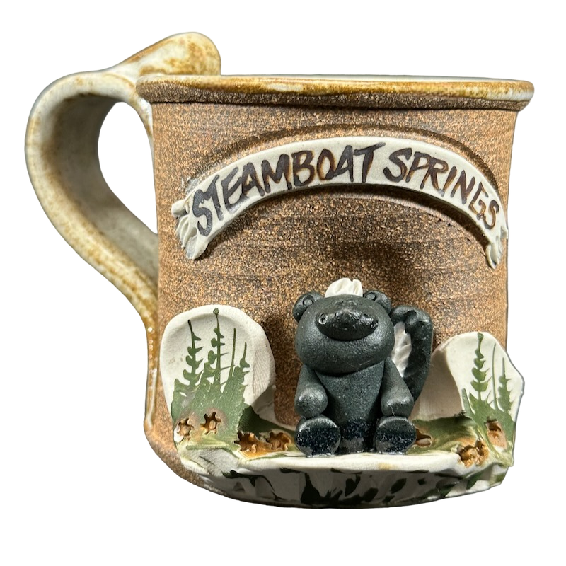 Steamboat Springs Skunk 3D Mug