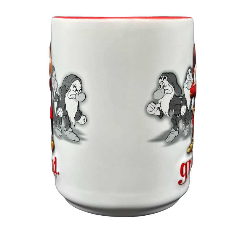 Grumpy 3D Embossed Mug Disney Parks