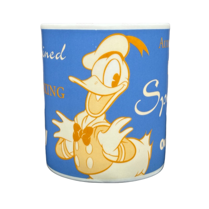Donald Duck Audacious Friendly Spirited Outspoken Determined Provoking Feisty Mug Walt Disney Gallery