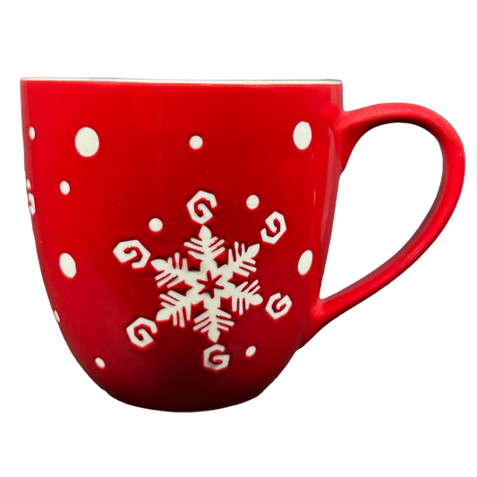 Etched Snowflakes 16oz Mug Holiday 2007 Starbucks