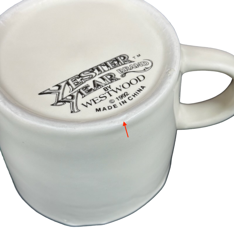 Yester Year Brand Kasper's Monogram Vacuum Packed Coffee Mug Westwood
