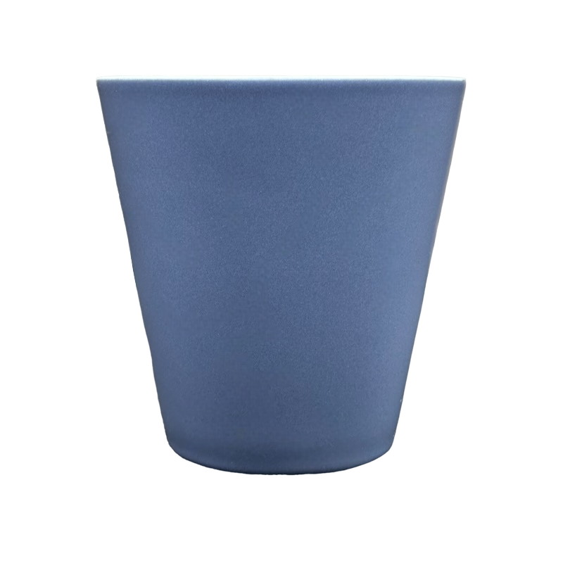 Rococo Scroll Handle Slate Blue Mug 2013 Starbucks Tazo
