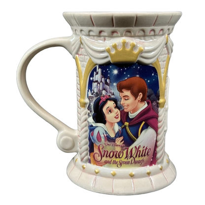 Snow White and the Seven Dwarfs 3D Figural Castle Mug Disney Store Exclusive