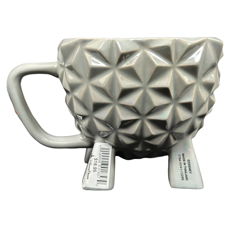 Epcot Center 3D Figural Spaceship Earth Mug Disney Parks