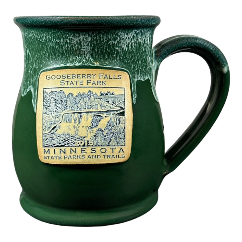 Minnesota State Parks And Trails Gooseberry Falls State Park Limited Edition Mug 2014 Deneen Pottery