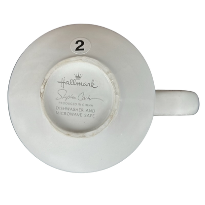 Stephen Carter Letter "S" Embossed Monogram Initial Mug Hallmark