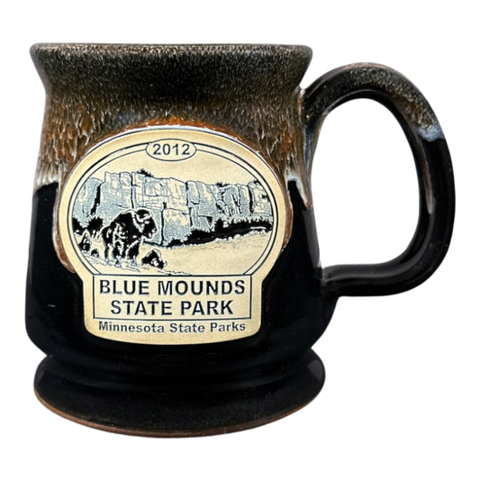 Minnesota State Parks Blue Mounds State Park Limited Edition Mug 2012 Deneen Pottery