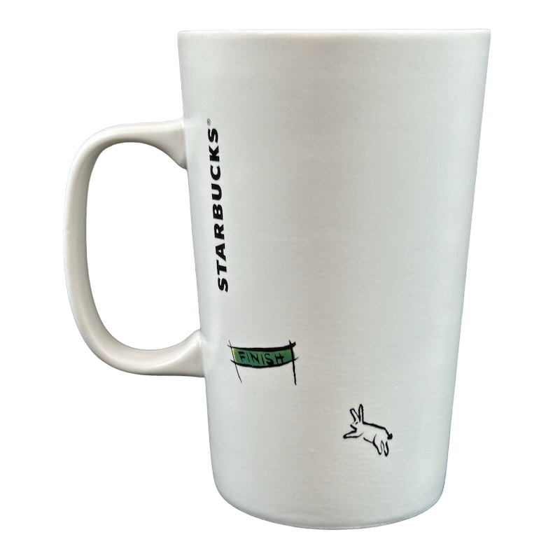 Tortoise &  Hare Tall 16oz Mug 2015 Starbucks