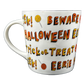 Happy Halloween, Trick Or Treat, Boo, Eek, Beware, Eerie 16oz Mug 2007 Starbucks