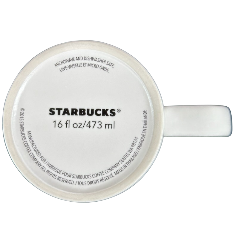 Tortoise &  Hare Tall 16oz Mug 2015 Starbucks