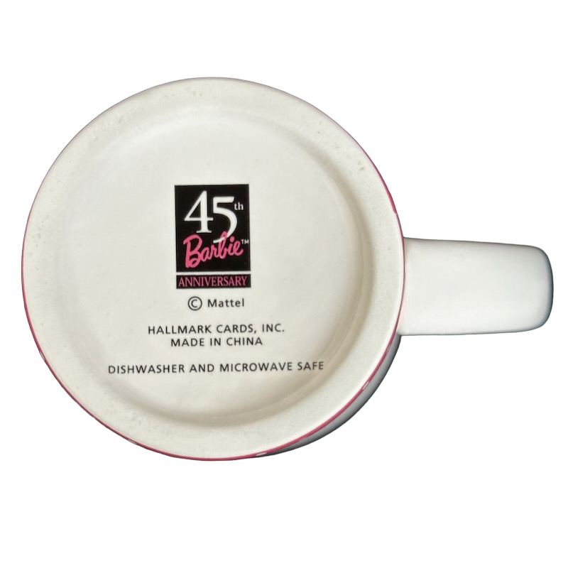 Barbie Accessories Are Necessities 45th Anniversary Mug Hallmark – Mug  Barista