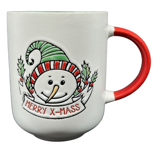 MERRY X-MASS Snowman Mug Spectrum Designz