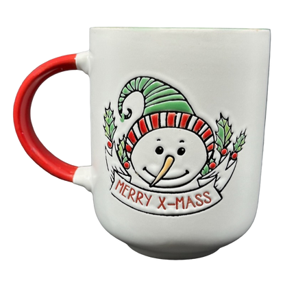 MERRY X-MASS Snowman Mug Spectrum Designz