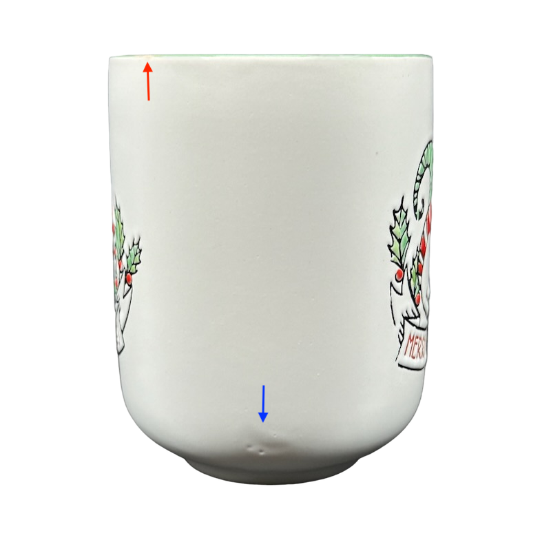 MERRY X-MASS Snowman Mug Spectrum Designz