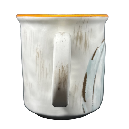 Thankful Embossed Blue Pumpkin Mug Mud Pie