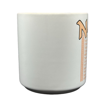 NANCY Poetry Name Peach Interior Mug Papel