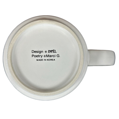 NANCY Poetry Name Peach Interior Mug Papel