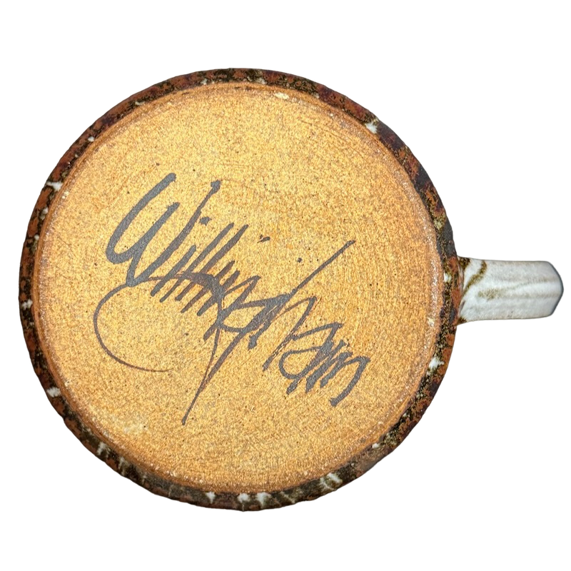 Wheat Signed Pottery Mug