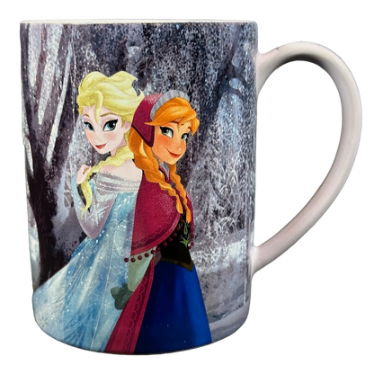 Frozen Elsa Anna Olaf Snowflakes Mug Disney Parks