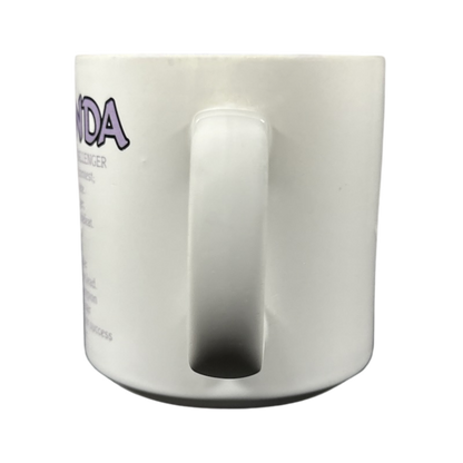 BRENDA Poetry Name Lavender Interior Mug Papel